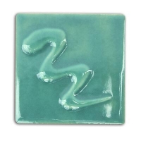 Turquoise Green Gloss Glaze 1080-1100 (EQG5282.500 500 mL)