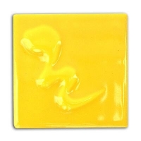 Yellow Opaque Gloss Glaze 1080-1220 - Click for more info