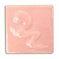Salmon Pink Gloss Glaze 1080-1220 (EQG5400.500 500 mL)