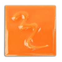 Hot Orange Gloss Glaze 1080-1220 (EQG5491.500 500 mL)