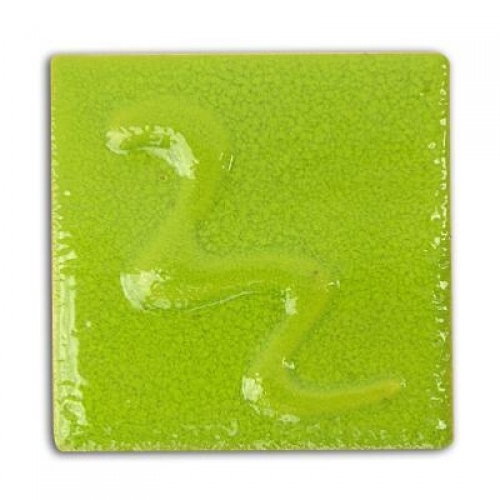 Lime Green Cadmium Gloss Glaze 1000-1040 (ERC5133.500 500 mL)