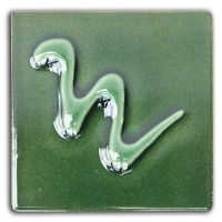 Green (Transparent) Gloss Glaze 1080-1100 (EUG5106.1 1 kg)