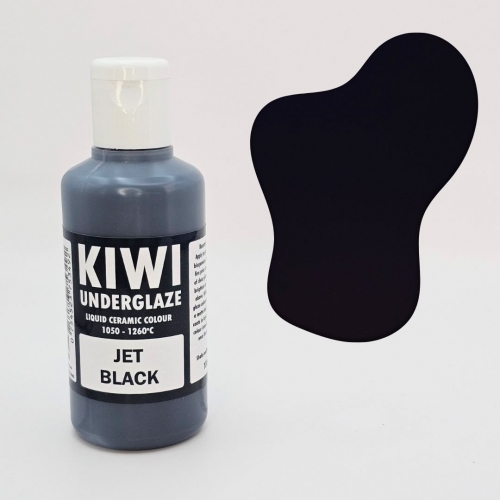 Jet Black Kiwi Underglaze