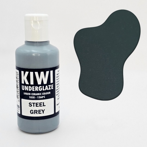 Steel Grey Kiwi Underglaze