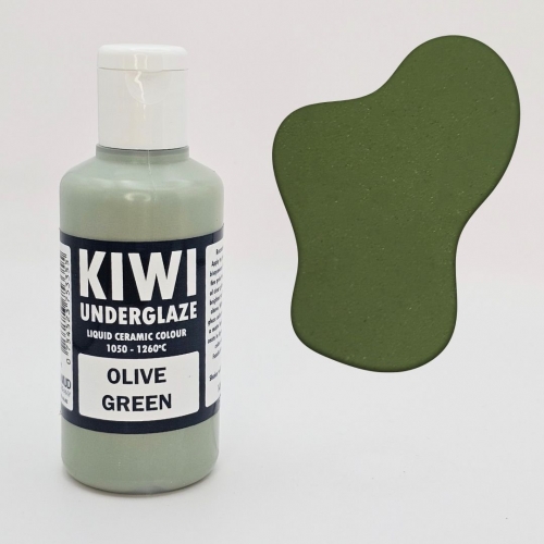 Olive Green Kiwi Underglaze