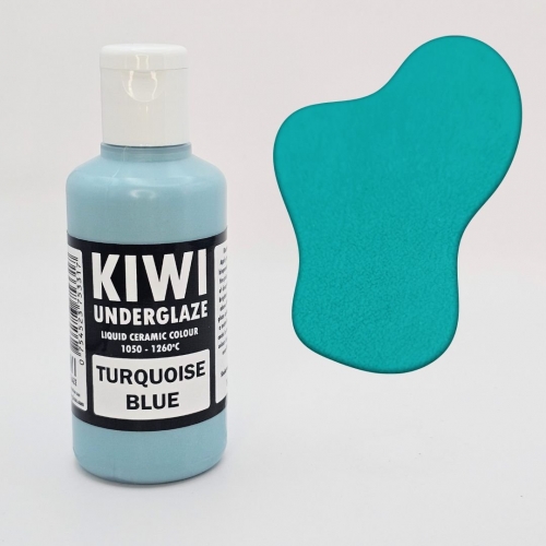 Turquoise Blue Kiwi Underglaze