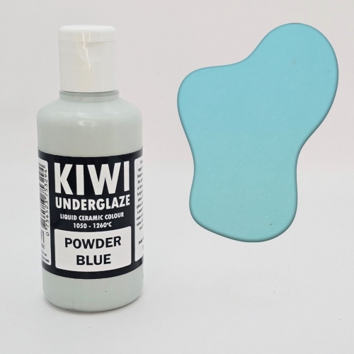 Powder Blue Kiwi Underglaze