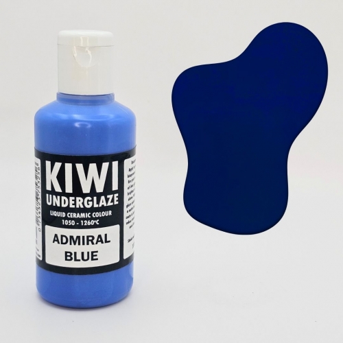 Admiral Blue Kiwi Underglaze