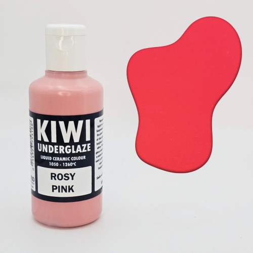 Rosy Pink Kiwi Underglaze