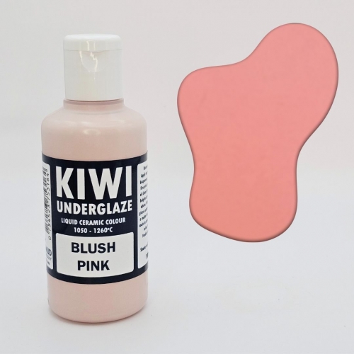 Blush Pink Kiwi Underglaze