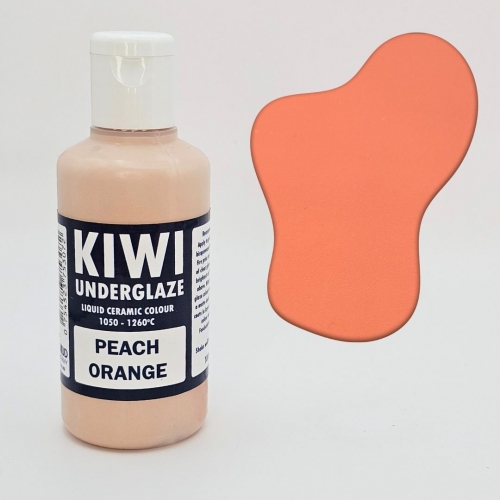 Peach Orange Kiwi Underglaze