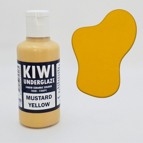 Mustard Yellow Kiwi Underglaze