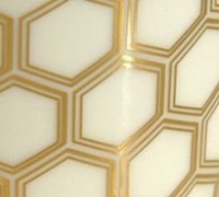 Decal - Honeycomb - Gold - Click for more info