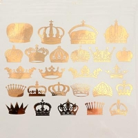 Decal - Crowns - Platinum - Click for more info