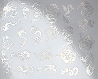 Decal - Dragons - Platinum - Click for more info
