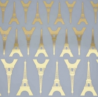 Decal - Eiffel Tower - Gold - Click for more info